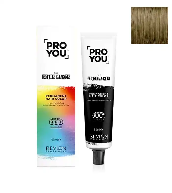 Revlon - Coloración permanente The Color Maker - 8.0/8N: Rubio Claro - Revlon - Comparador de precios