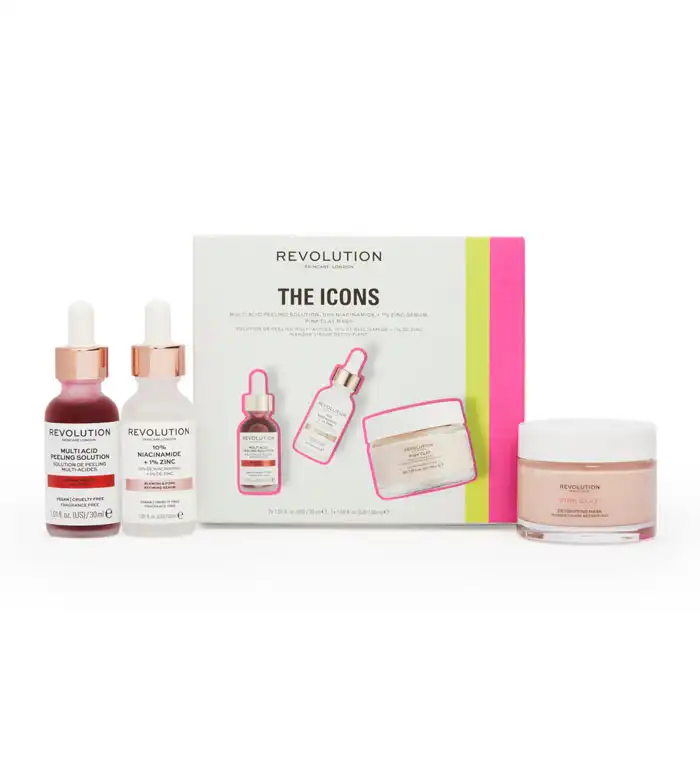 Revolution Skincare - Pack de 3 productos icónicos The Icons - Revolution Skincare - Comparador de precios