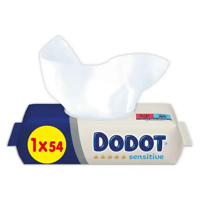 Sensitive Toallitas Bebé sin Perfume - Dodot - Comparador de precios