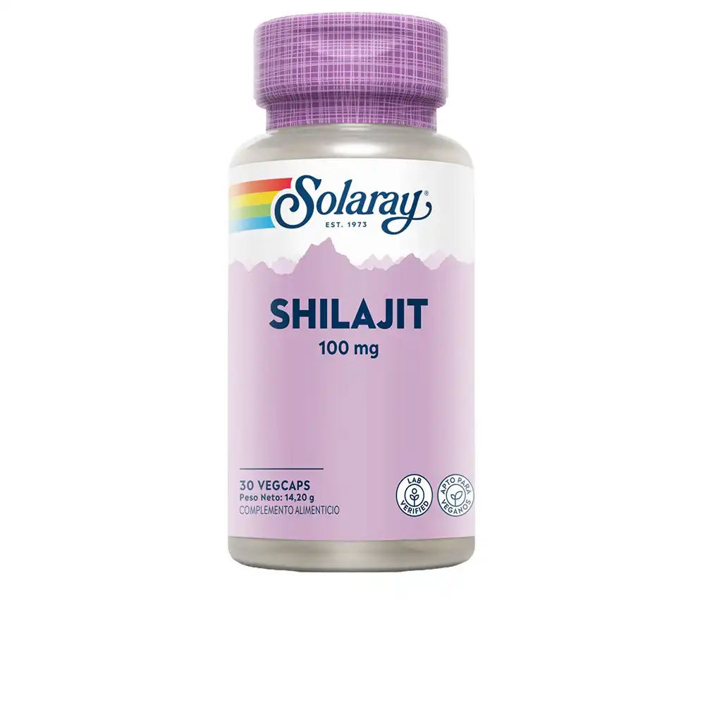 Shilajit 100 mg vegcaps 30 u - Solaray - Comparador de precios