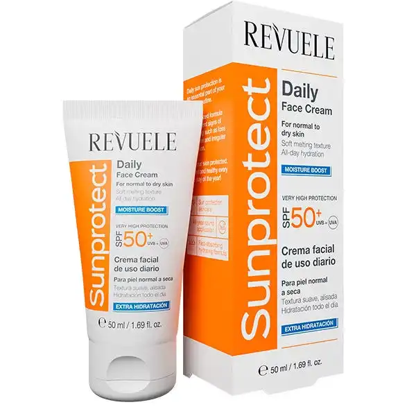 SunProtect Daily Face Cream Spf 50 - Revuele - Comparador de precios