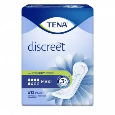 Tena Lady Tena Discreet Maxi, 12 un - Tena Lady - Comparador de precios