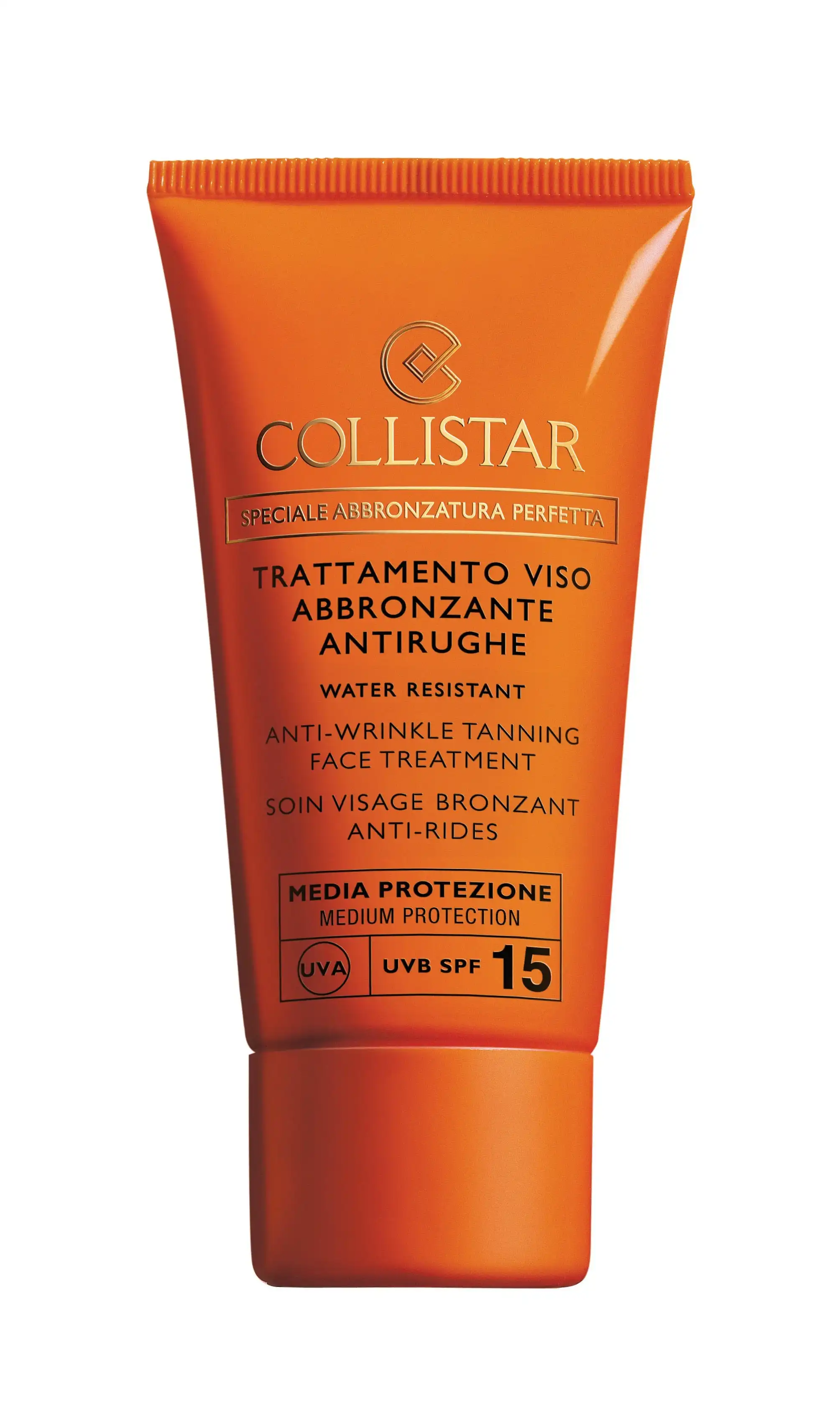 Trattamento Viso Abbronzante Antirughe Spf 15 - Collistar - Comparador de precios
