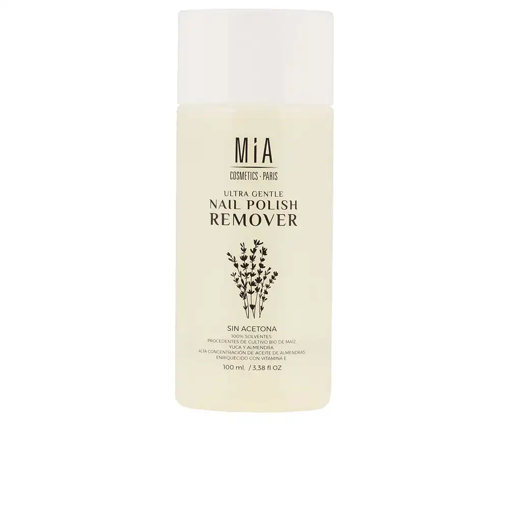 Ultra Gentle nail polish remover 100 ml - Mia Cosmetics Paris - Comparador de precios