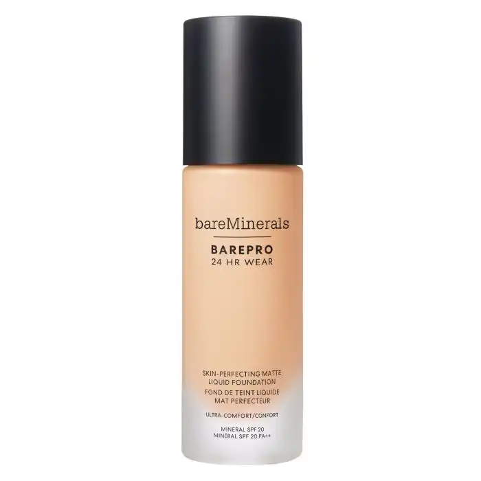 ¡35% DTO! BarePro 24HR Wear Skin-Perfecting Matte Base de Maquillaje Mineral SPF 20 PA++ 30 ml - bareMinerals - Comparador de precios