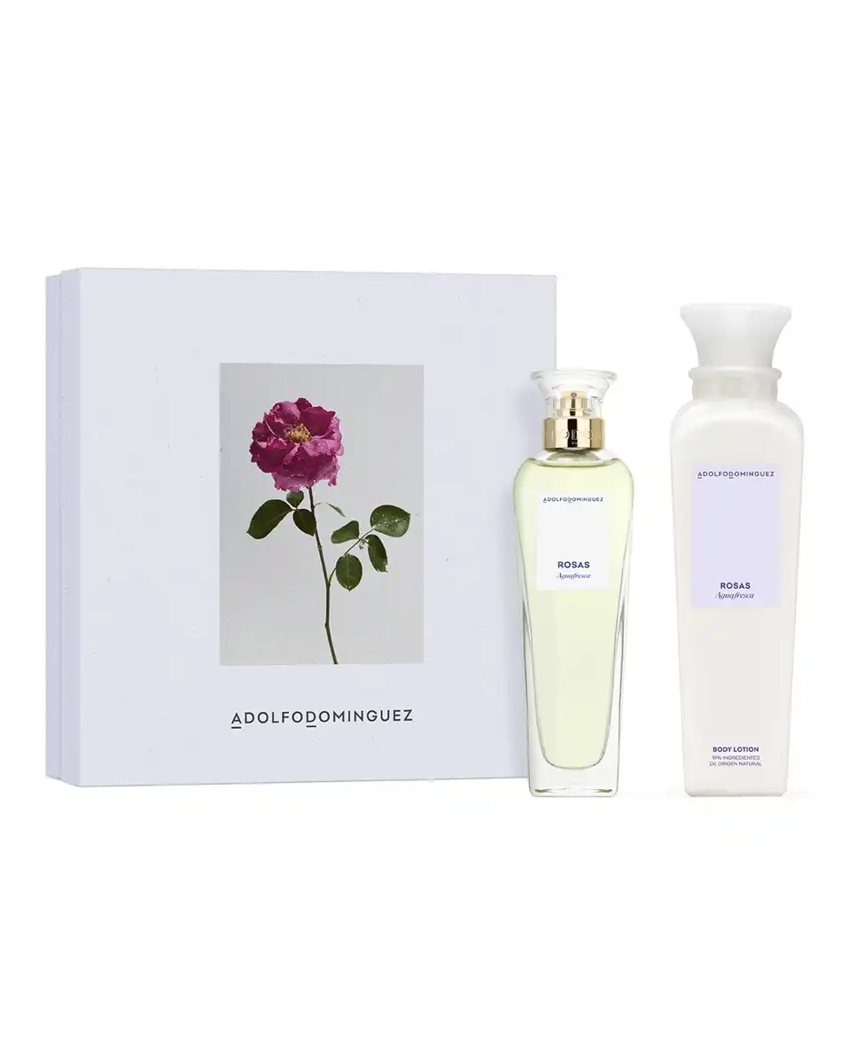 Adolfo Dominguez - Estuche de regalo Eau de Toilette Agua Fresca de Rosas Adolfo Dominguez. - Adolfo Dominguez - Comparador de precios