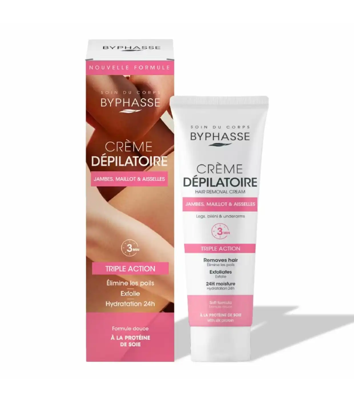 Byphasse - Crema depilatoria - Proteína de seda - Byphasse - Comparador de precios