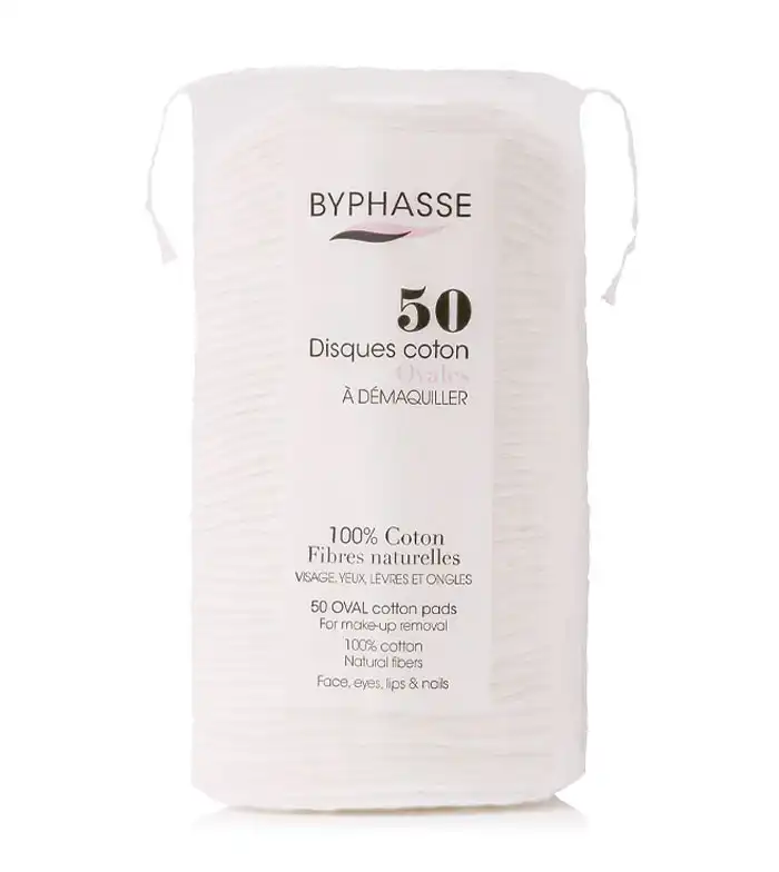 Byphasse - Discos de algodón ovalados - 50 unidades - Byphasse - Comparador de precios