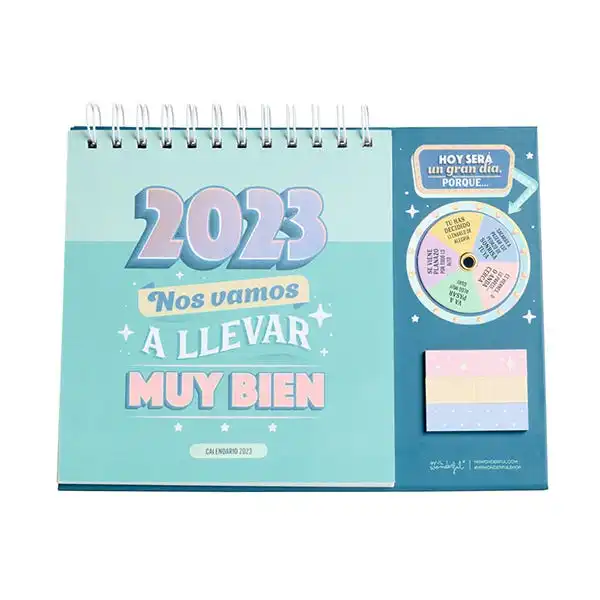 Calendario Sobremesa 2023, Nos Vamos A Llevar Bien - Mr Wonderful - Comparador de precios