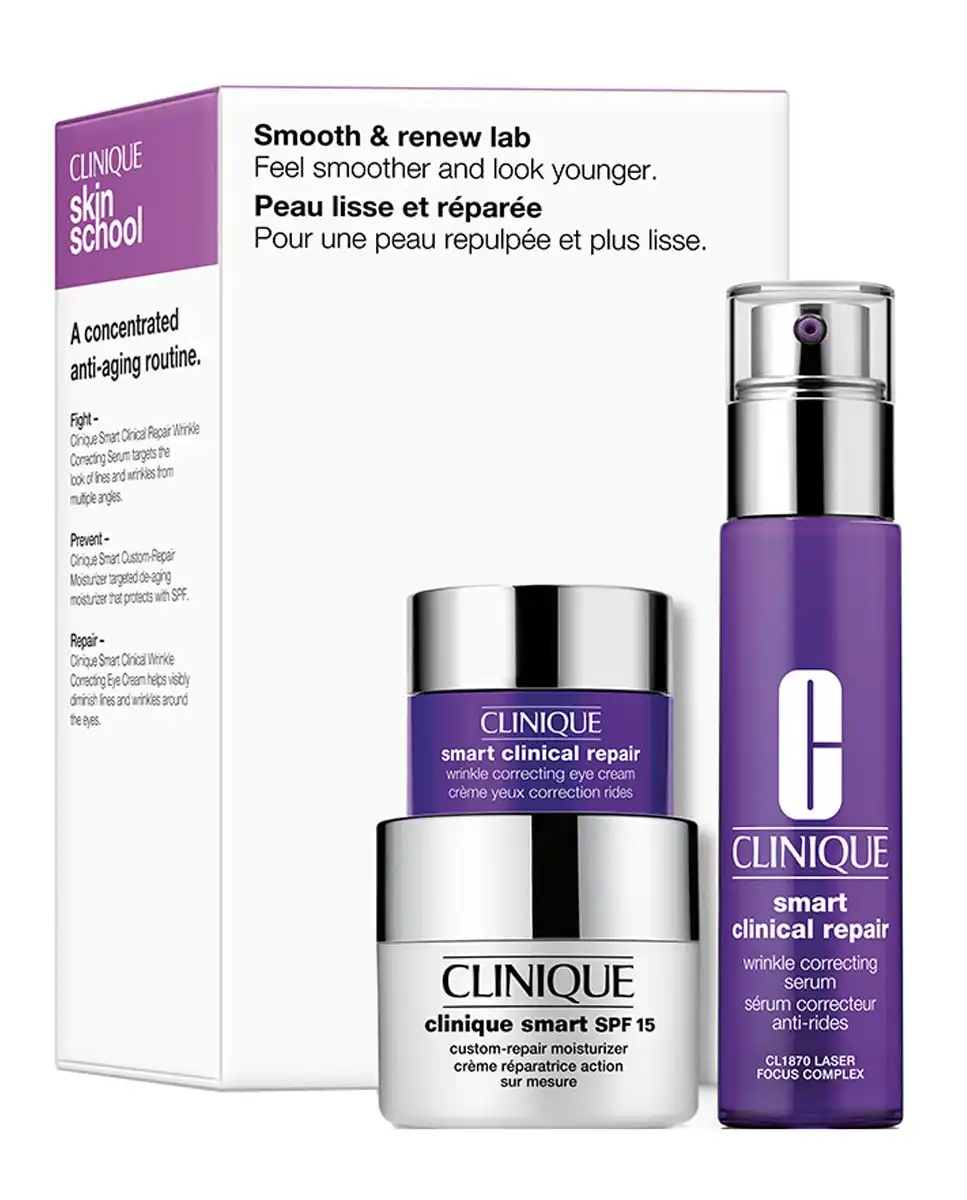 Clinique - Estuche De Regalo Smooth & Renew Lab Set - Clinique - Comparador de precios