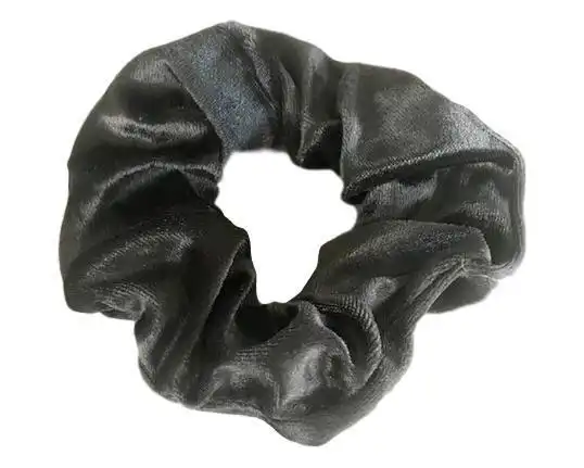 Coletero De Terciopelo Goma de pelo SOHO Scrunchie de Terciopelo - Gris Oscuro - Soho - Comparador de precios