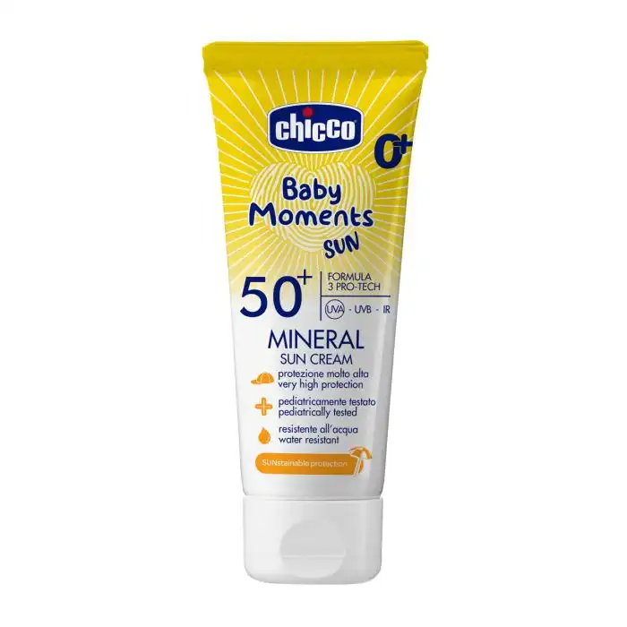 Crema Solar Mineral SPF50+ 75 ml - Chicco - Comparador de precios