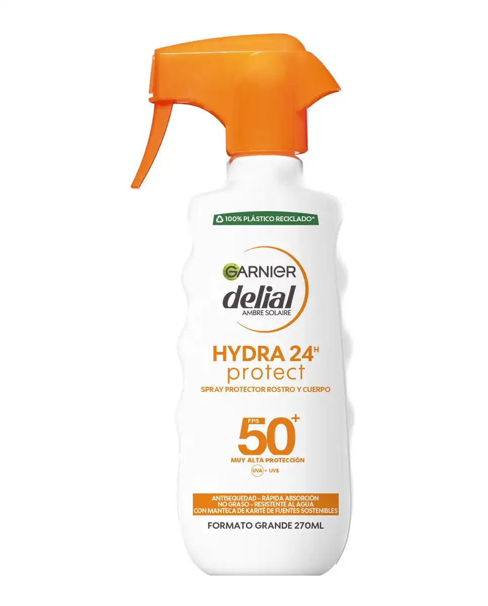 DELIAL - Protector Solar En Spray Hydra 24 SPF 50+ Garnier - DELIAL - Comparador de precios
