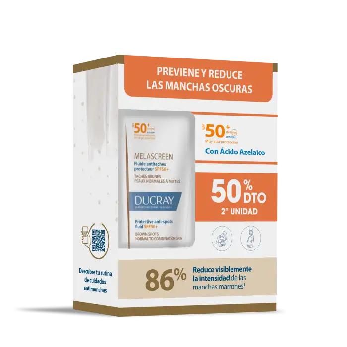 Duo Melascreen SPF50+ Fluido protector antimanchas - Ducray - Comparador de precios