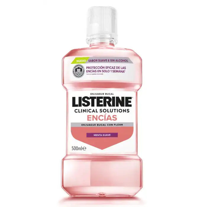 Enjuague Bucal Clinical Solutions Encías 500 ml - Listerine - Comparador de precios