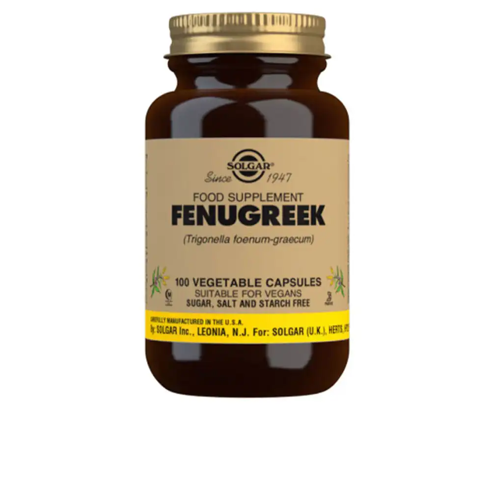 Fenogreco 100 Vcaps - SOLGAR - Comparador de precios