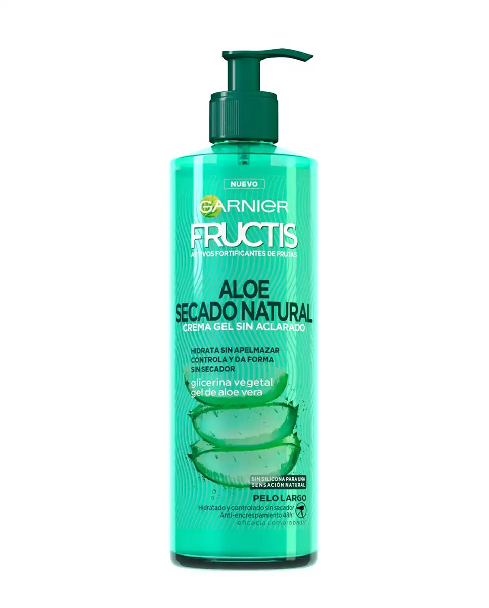 Garnier - Crema Gel Sin Aclarado Aloe Hydrabomb Secado Al Aire Fructis 400 Ml - Garnier - Comparador de precios