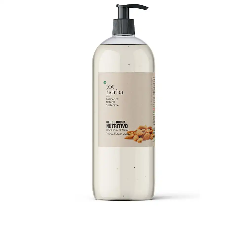 Gel De Ducha Nutritivo leche de almendras 1000 ml - Tot Herba - Comparador de precios