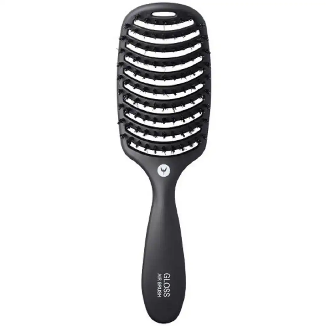 HH Simonsen - Gloss Air Brush Rubber Black Cepillos planos 1 pieces unisex - HH Simonsen - Comparador de precios