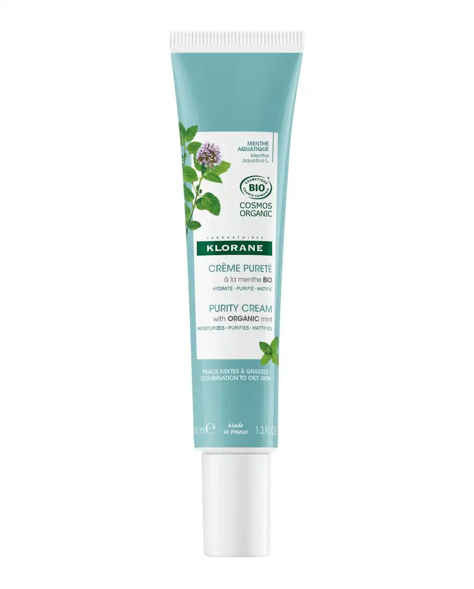Klorane - Crema Purificante A La Menta Acuática Bio 40 Ml - Klorane - Comparador de precios