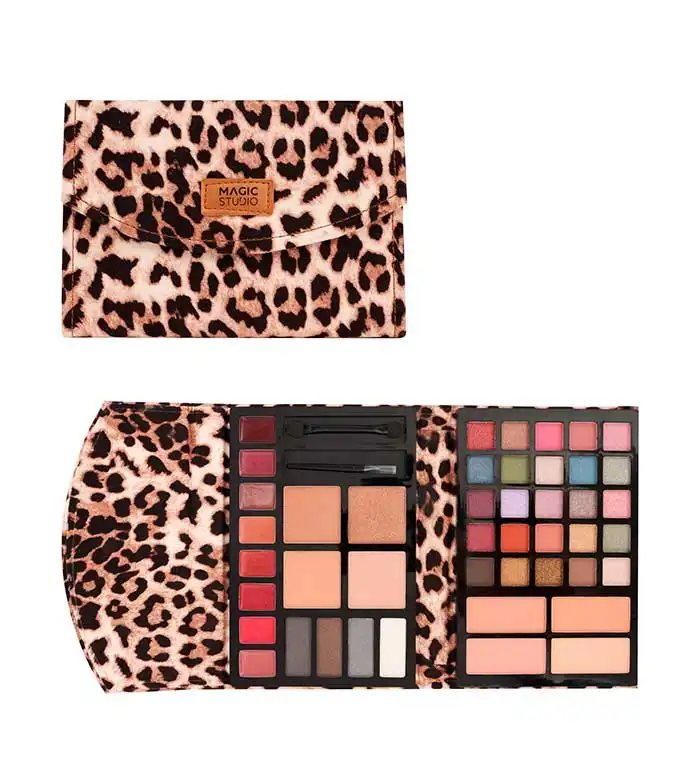 Magic Studio - *Wild Safari* - Estuche de maquillaje Travel Wallet - Magic Studio - Comparador de precios