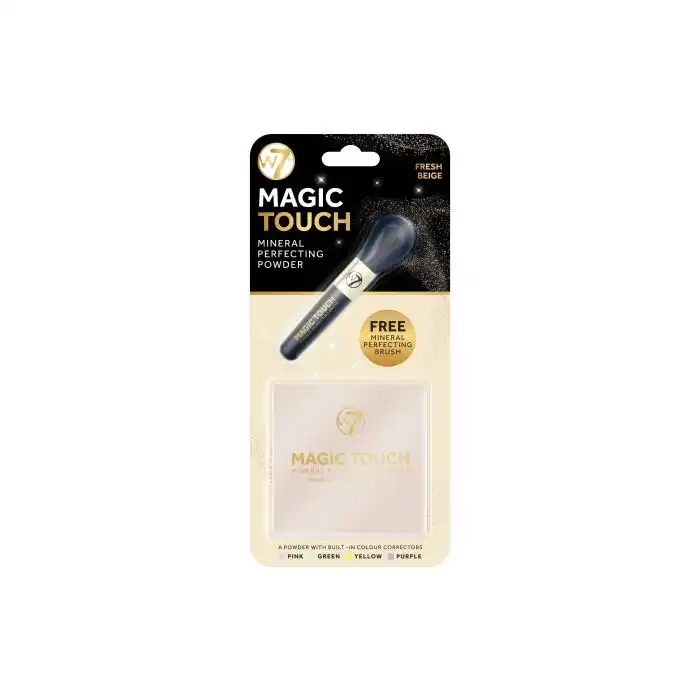 Magic Touch Set Polvos Minerales Perfeccionadores + Brocha 10 gr - W7 - Comparador de precios