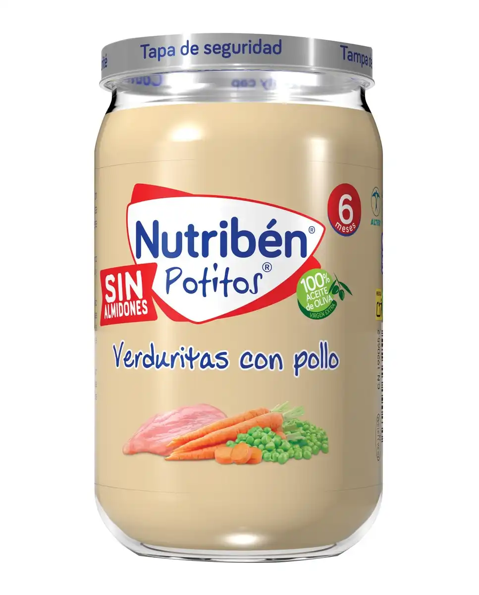 Nutribén® - Potito Pollo Con Verduras 235 G - Nutribén® - Comparador de precios