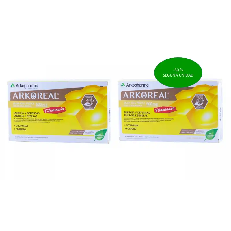 Pack Arkoreal Jalea Real Fresca Vitaminada X2 - Arkopharma - Comparador de precios