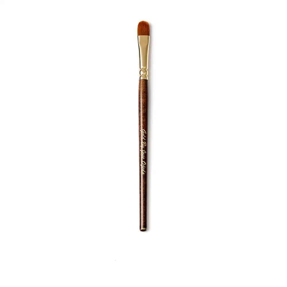 Pincel sintético lengua grande chocolate 1 pz - Gold By Jose Ojeda - Comparador de precios