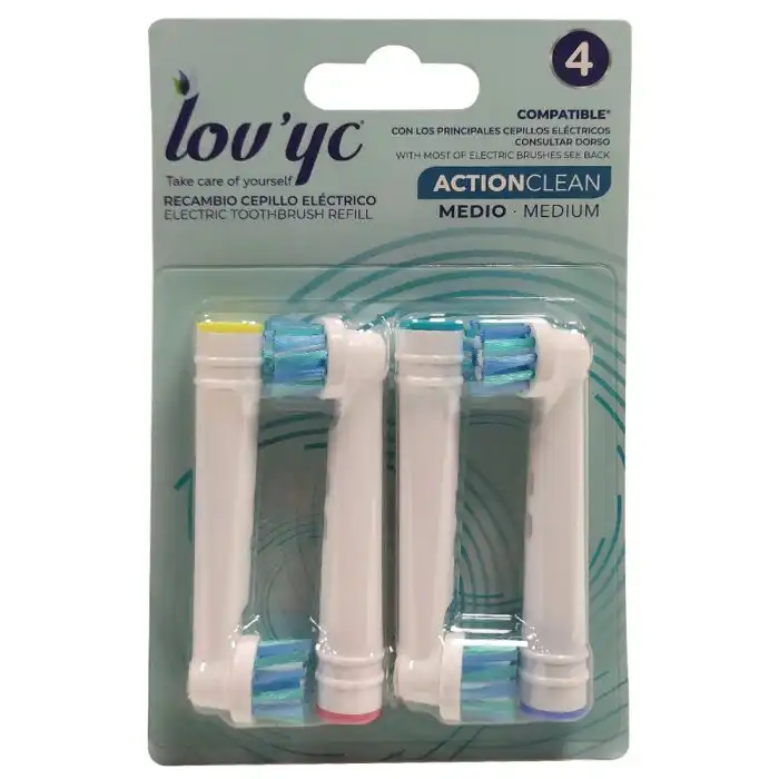 Recambio Cepillo Eléctrico Action Clean - Lov'yc - Comparador de precios