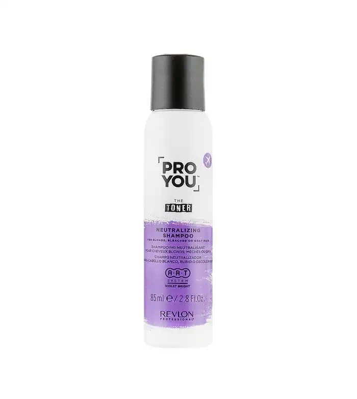 Revlon - Champú neutralizador The Toner Pro You - Cabello rubio o decolorado - Formato Viaje 85ml - Revlon - Comparador de precios