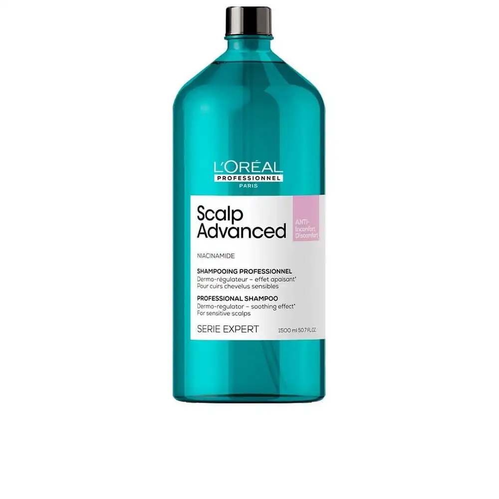 SCALP ADVANCED champú cuero cabelludo sensible Champú capilar 1500 ml - L´Oréal Professionnel Paris - Comparador de precios