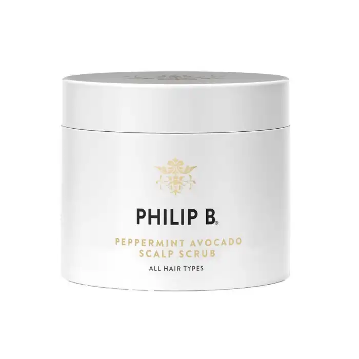 Scalp Scrub Peppermint - Avocado Exfoliante del Cuero Cabelludo 236 ml - Philip B - Comparador de precios