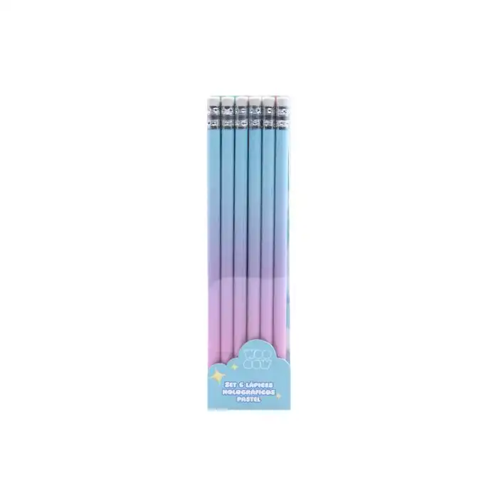 Set 6 Lapiceros Holográficos - Woo oow - Comparador de precios