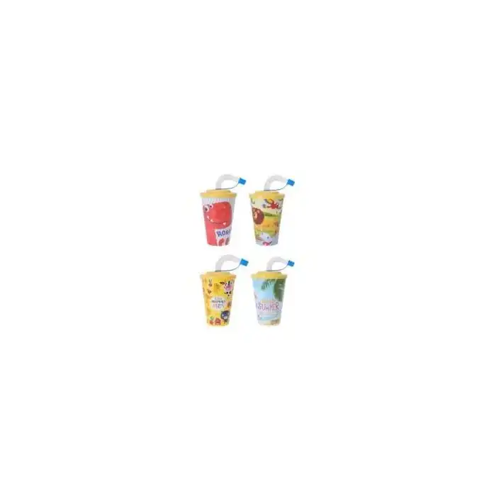Taza Con Pajita 400 ml - Koopman International - Comparador de precios