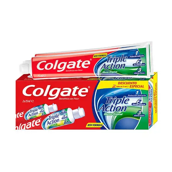 Triple Action Duplo - Colgate - Comparador de precios