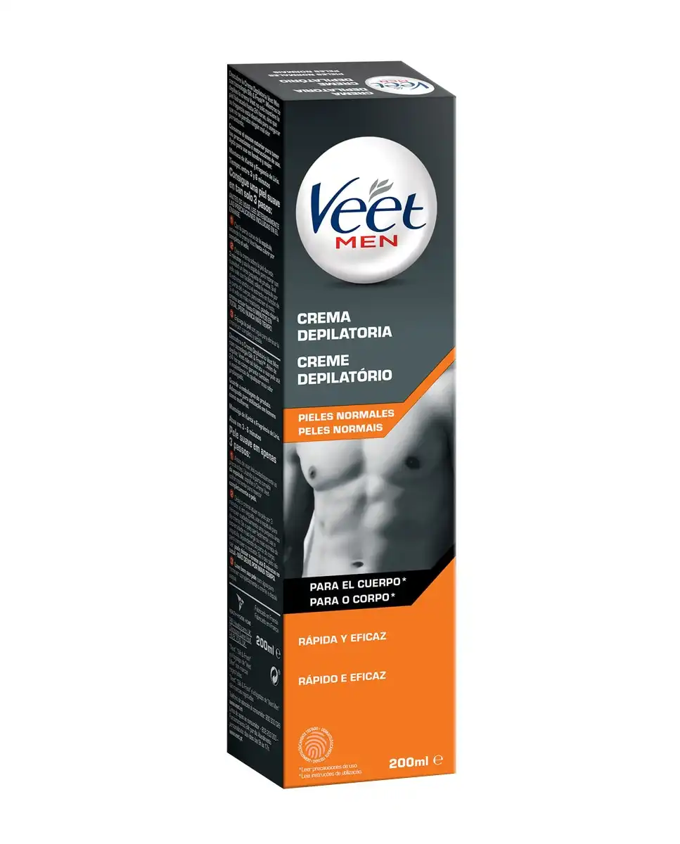 Veet - Crema Depilatoria Gel Normal 200 Ml Men - Veet - Comparador de precios
