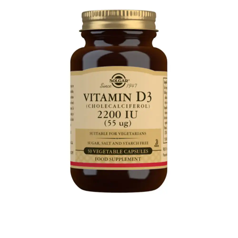 Vitamina D3 2200 Ui 55 Mcg 50 Vcaps - SOLGAR - Comparador de precios