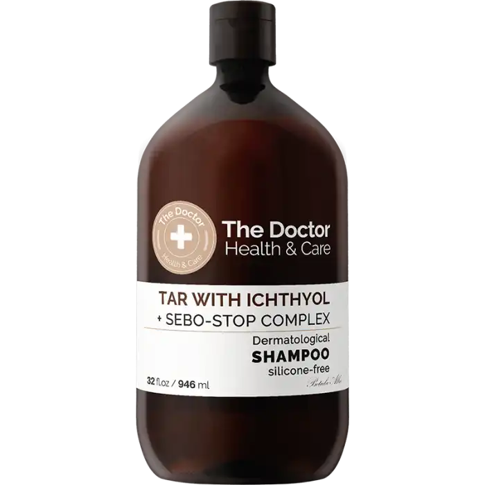 Champú Dermatológico Sebo-Stop Complex Tar with Ichthyol 946 ml - The Doctor - Comparador de precios