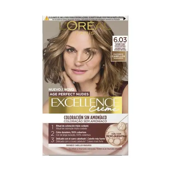 Age Perfect Nudes Excellence Creme 6.03 Castaño claro dorado - Excellence - Comparador de precios