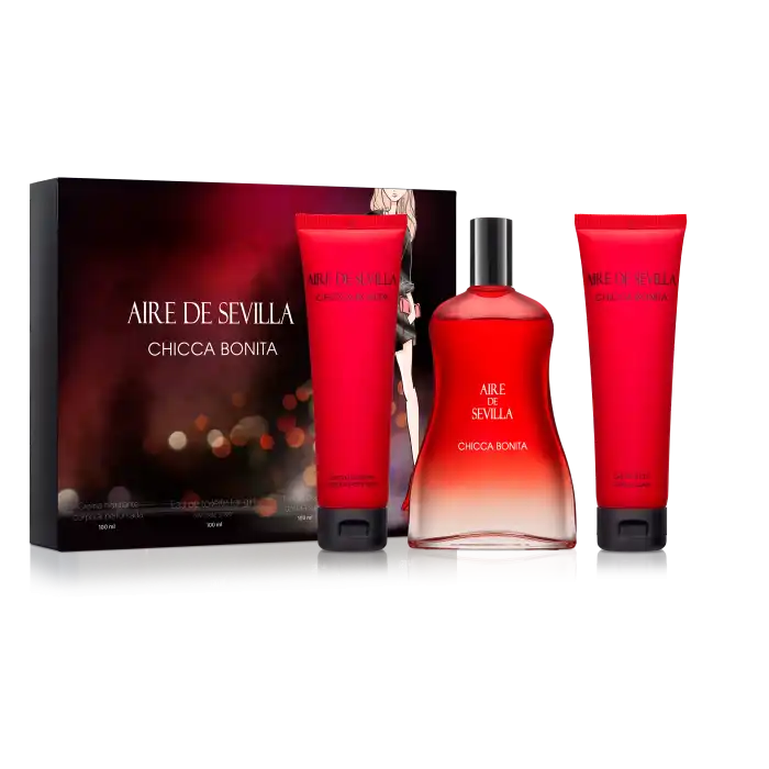 Chicca Bonita Eau de Toilette Estuche para mujer 100 ml - Aire de Sevilla - Comparador de precios