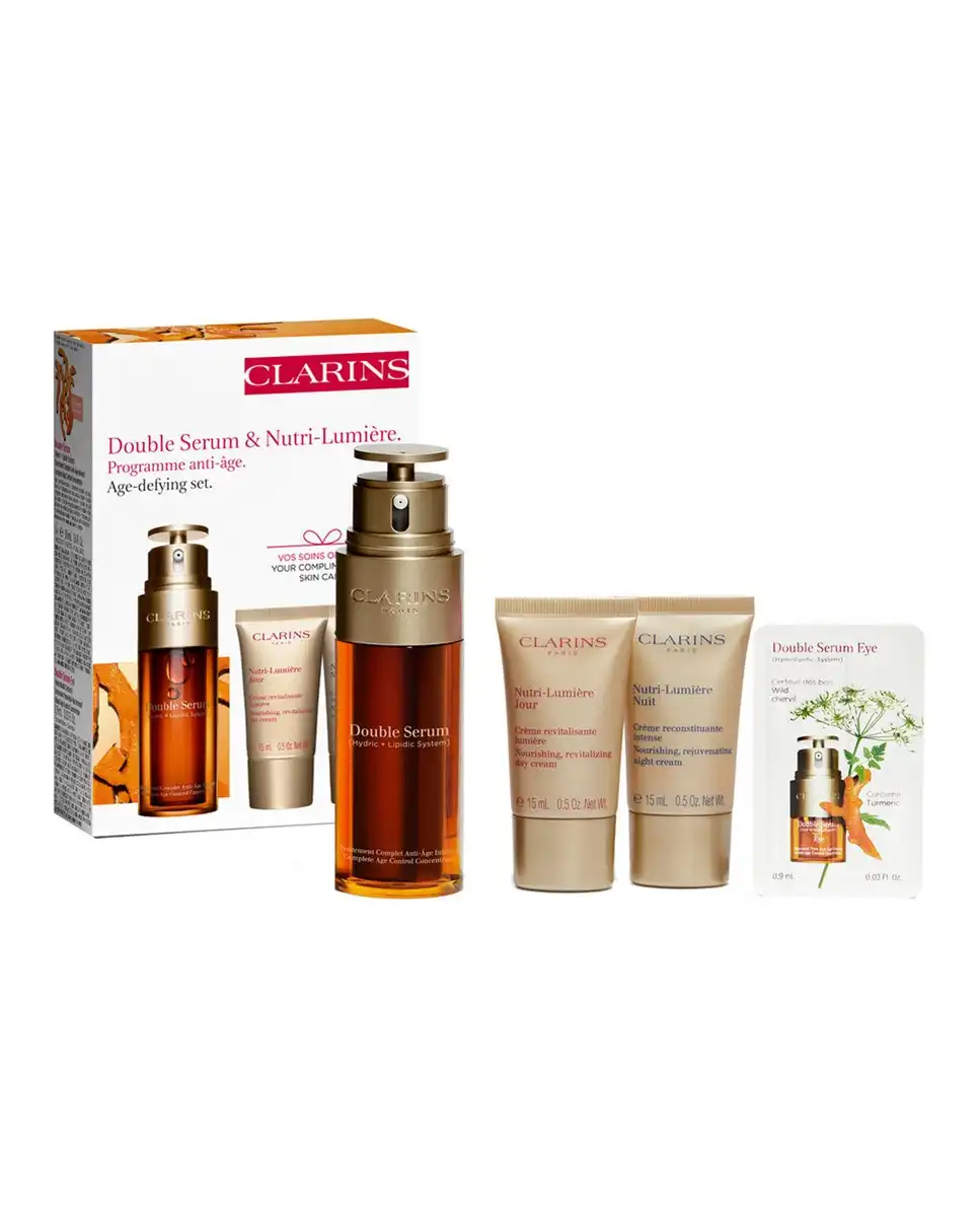 Clarins - Estuche De Regalo Double Serum Día Y Noche Nutri Lumiere - Clarins - Comparador de precios