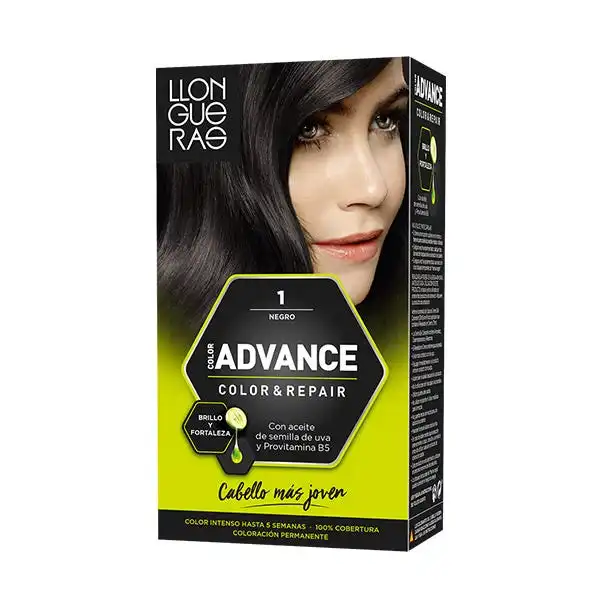 Color Advance Profesional 1 Negro - Llongueras - Comparador de precios