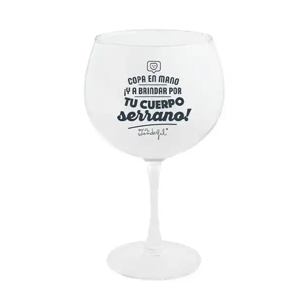 Copa Brindar Por Tu Cuerpo Serrano - Mr Wonderful - Comparador de precios