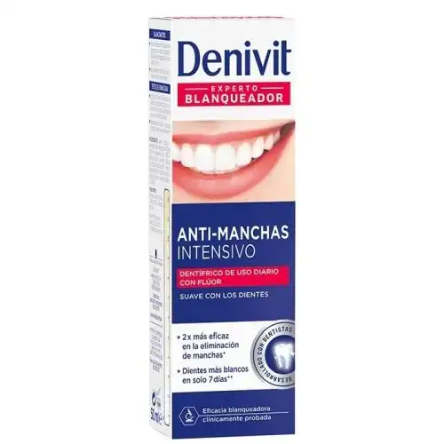 Denivit Anti Manchas 50 ml Pasta de Dientes - Denivit - Comparador de precios