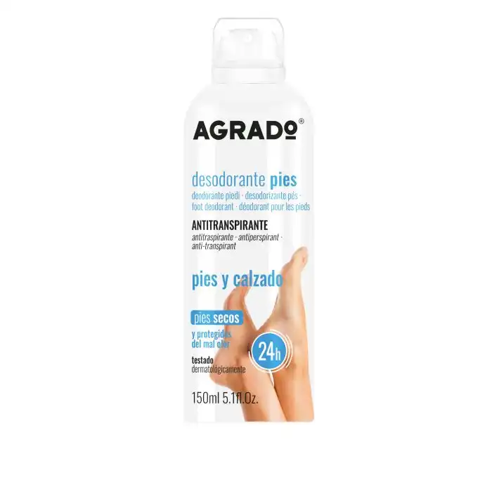 Desodorante Pies Antitranspirante Pies Secos 150 ml - Agrado - Comparador de precios