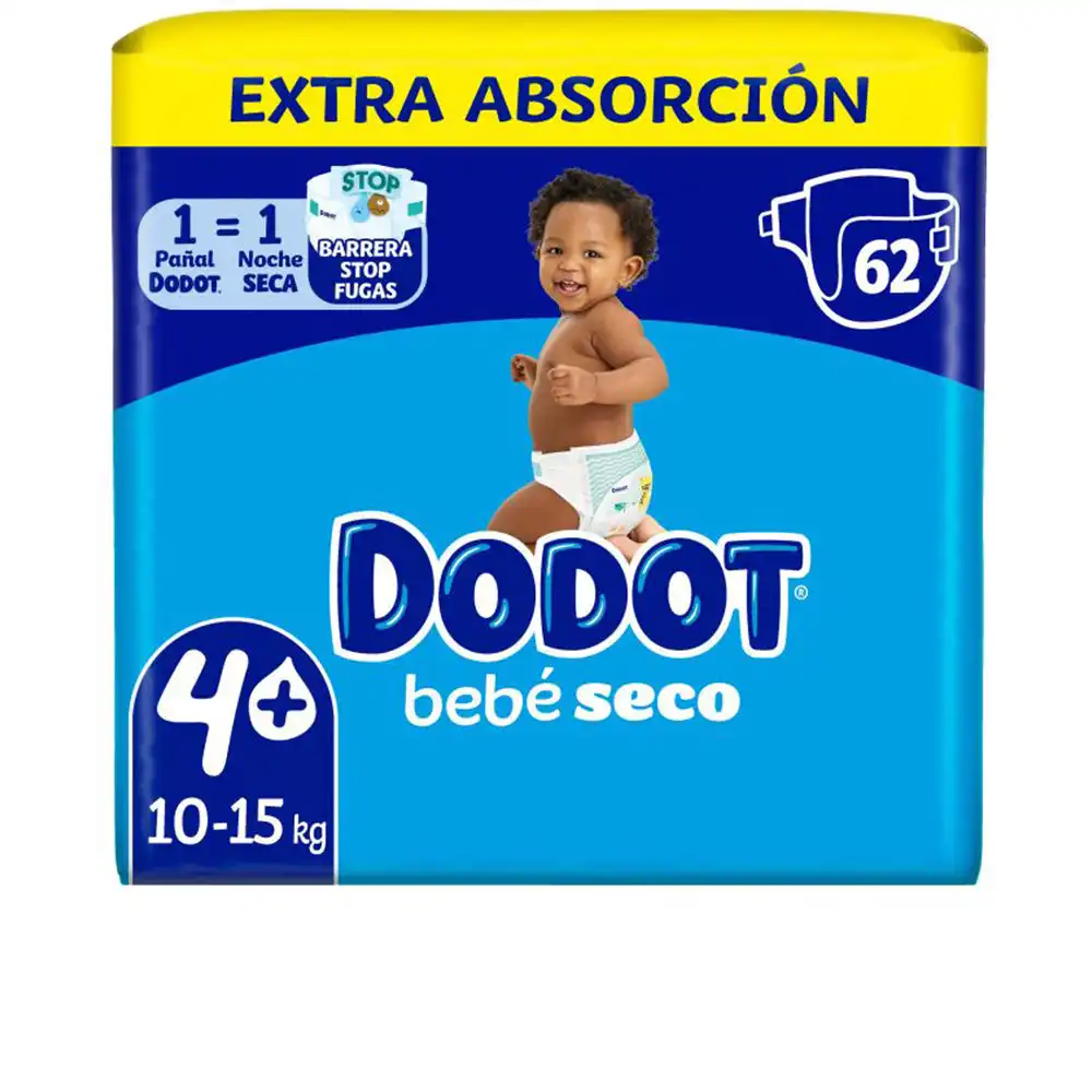Dodot Etapas Extra talla 4 pañales 10-15 kg  62 u - Dodot - Comparador de precios