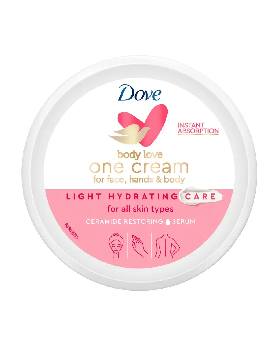 DOVE - Crema De Manos, Cara Y Cuerpo Hidratación Light Para Todo Tipo De Piel - DOVE - Comparador de precios