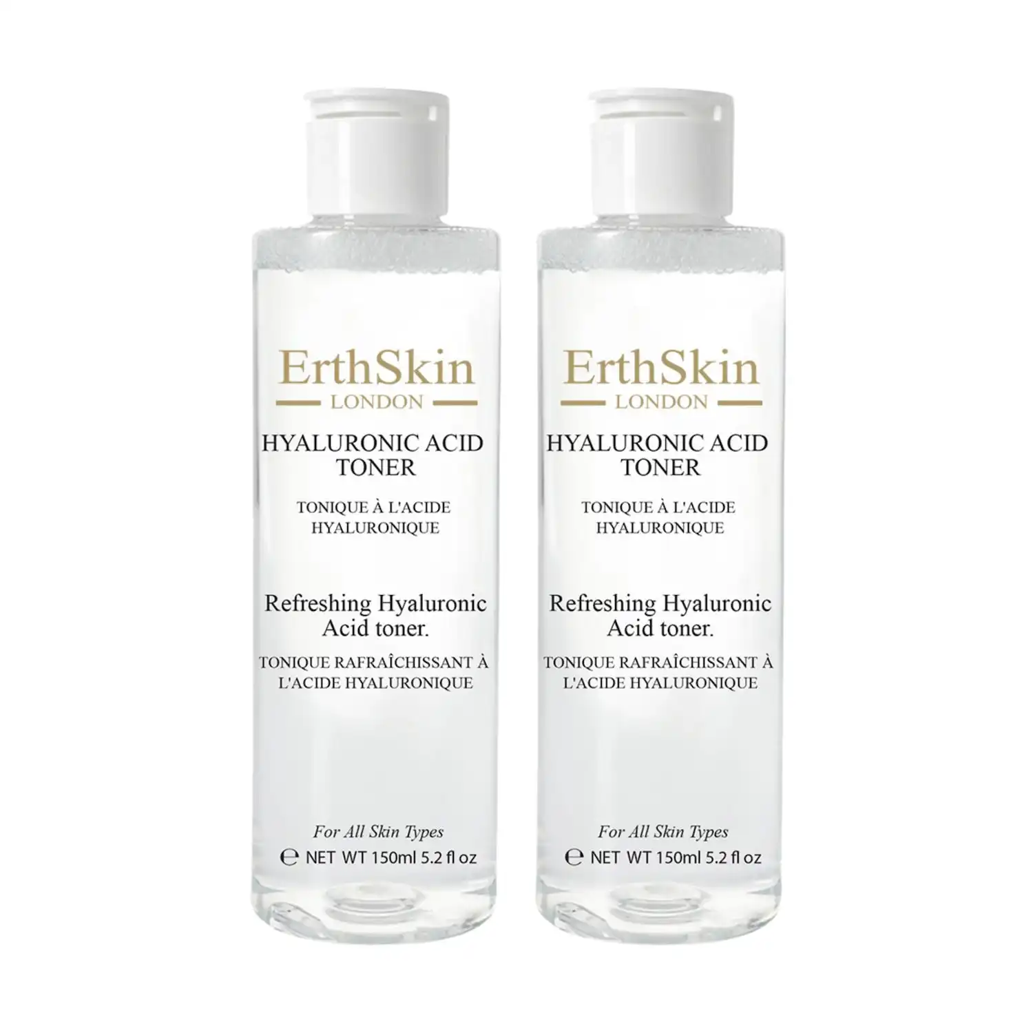 ErthSkin London - Dúo tónico de ácido hialurónico Tónicos faciales 300 ml female - ErthSkin London - Comparador de precios