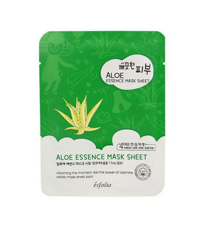 Esfolio - Mascarilla Pure Skin Essence Mask Sheet - Aloe - esfolio - Comparador de precios